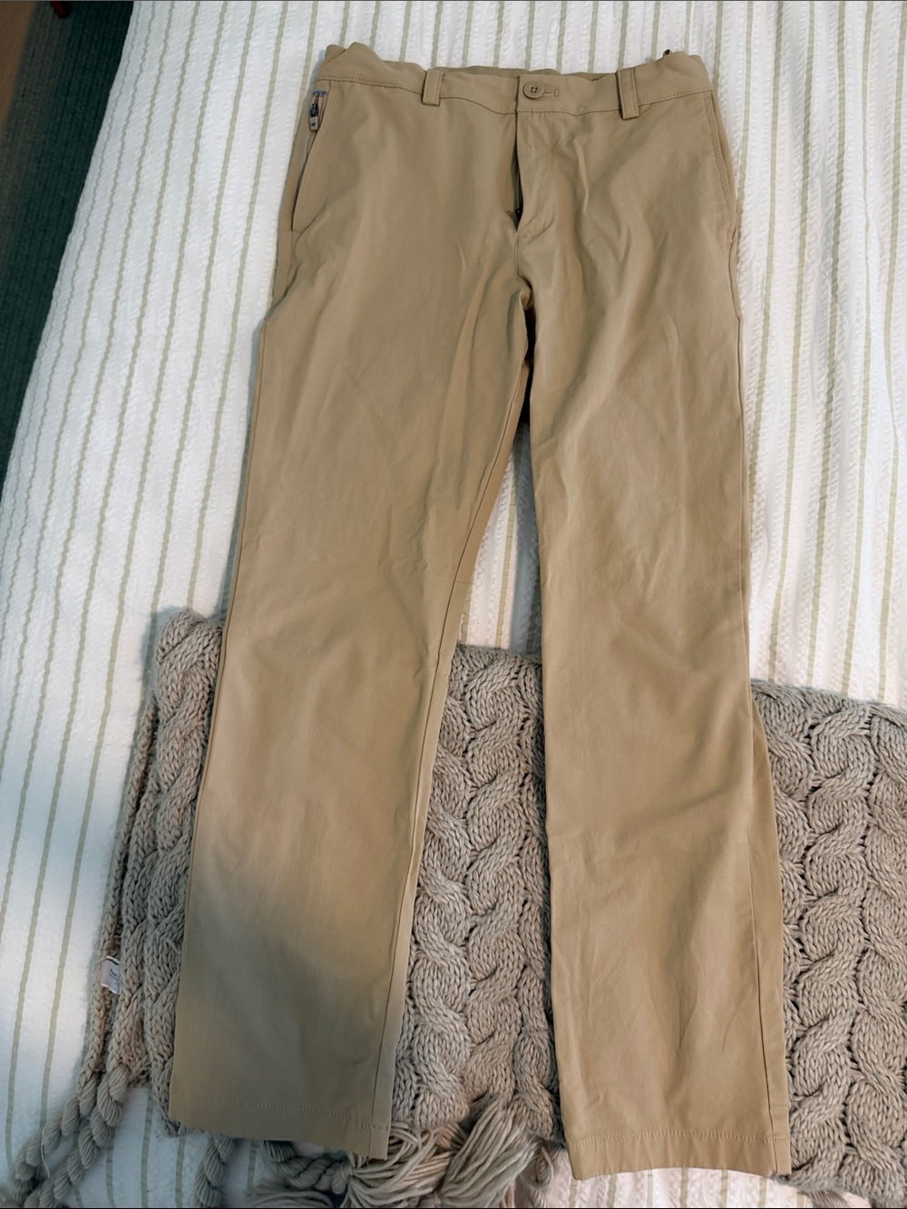 Men's Casual Chino Pants in Khaki